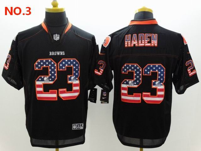 Men's Cleveland Browns #23 Joe Haden Jesey NO.3;